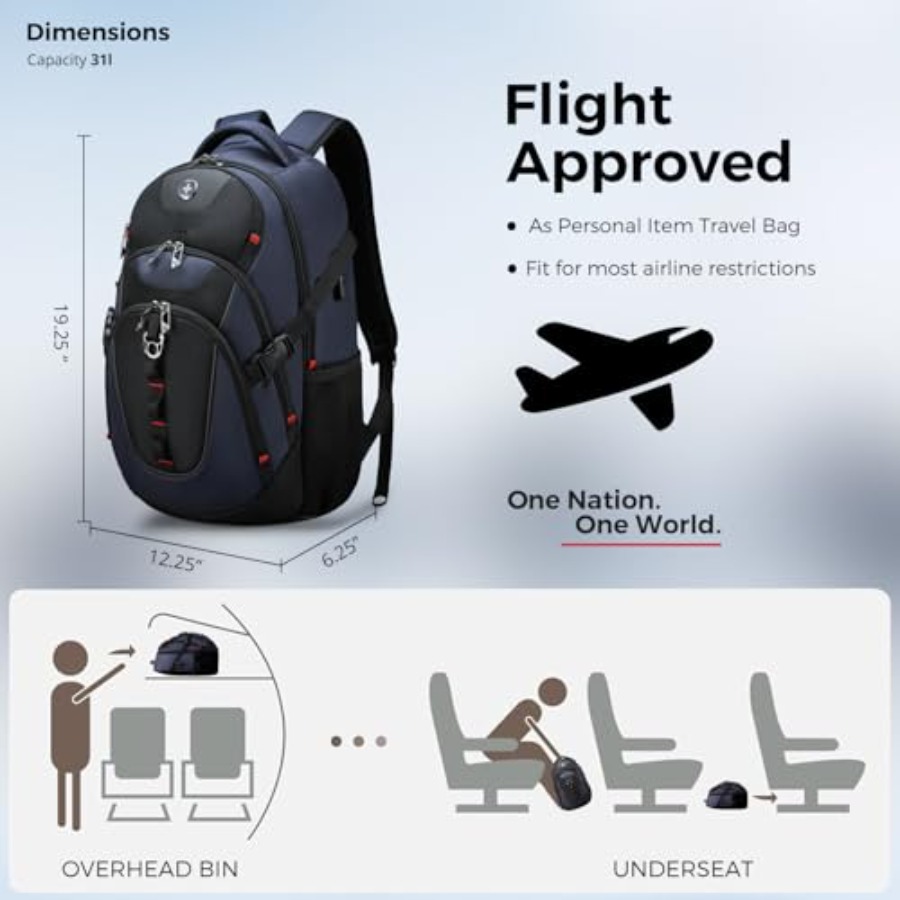 Design Laptop Backpack with US - Laptop Backpack 15.6 recensie en prijs