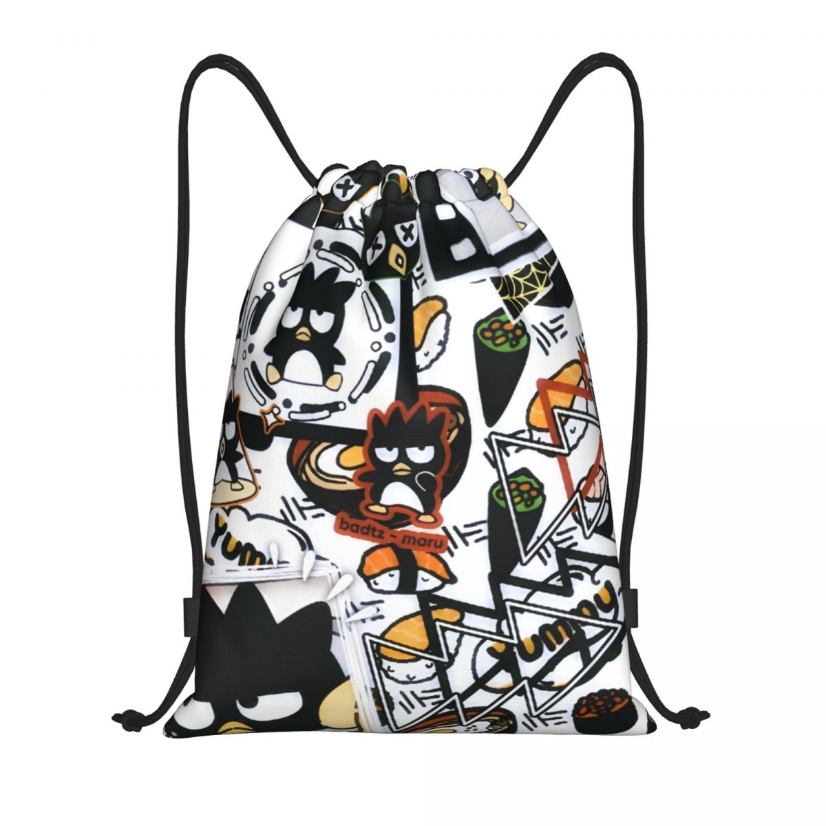 Cute Cartoon Penguin Bad Badtz - Drawstring Gym Bag recensie en prijs