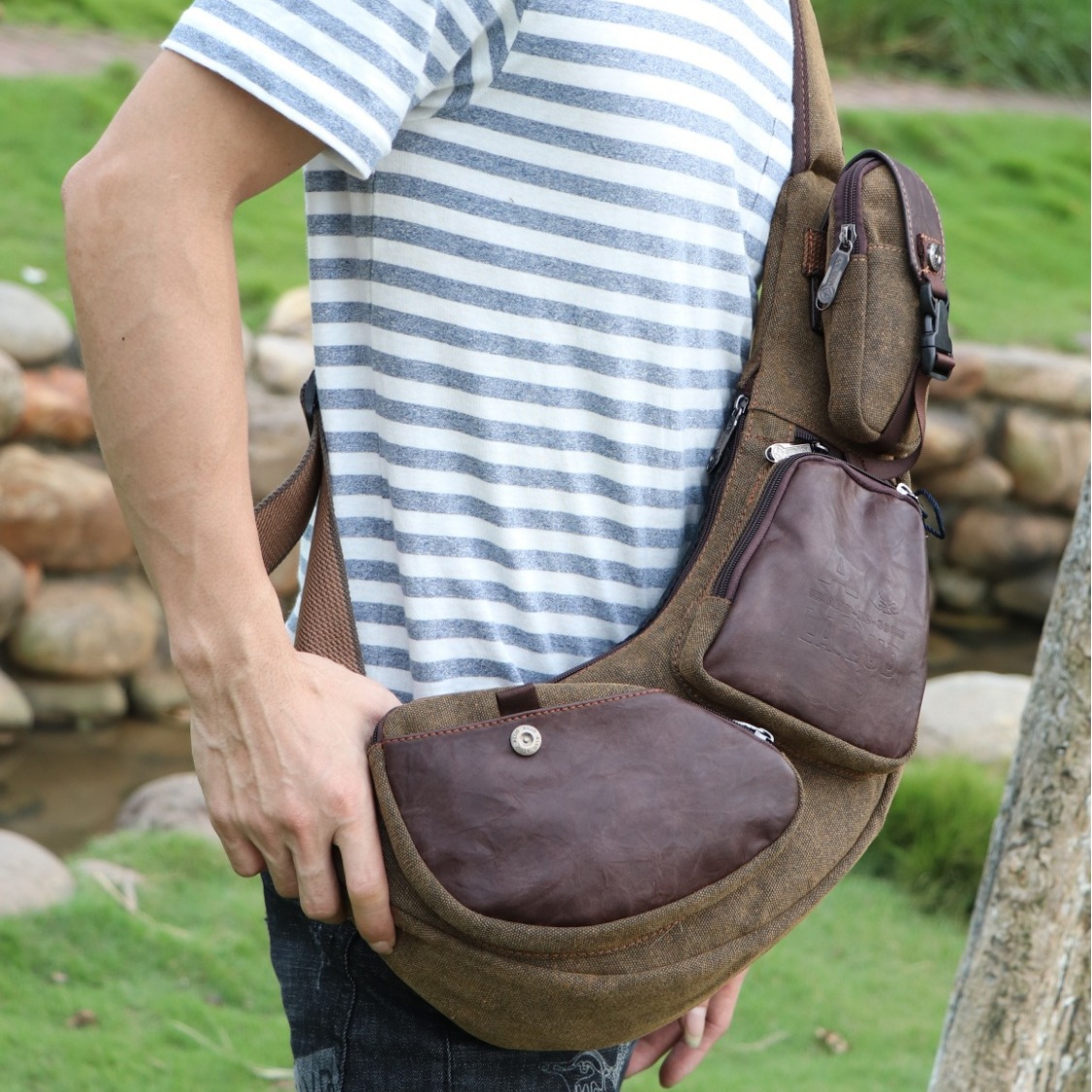 Men Cross Body Backpack Sling  - Sling Backpack Shoulder recensie en prijs