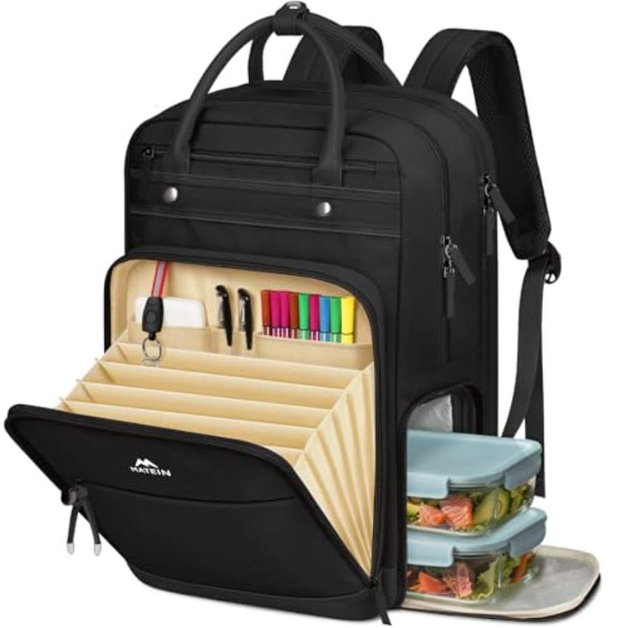 Teacher Backpack with Lunch Co - Laptop Backpack 15.6 recensie en prijs