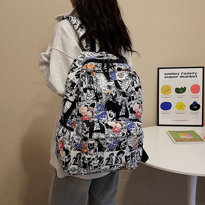 Trendy One Piece Luffy Anime B - School Backpack Teen recensie en prijs