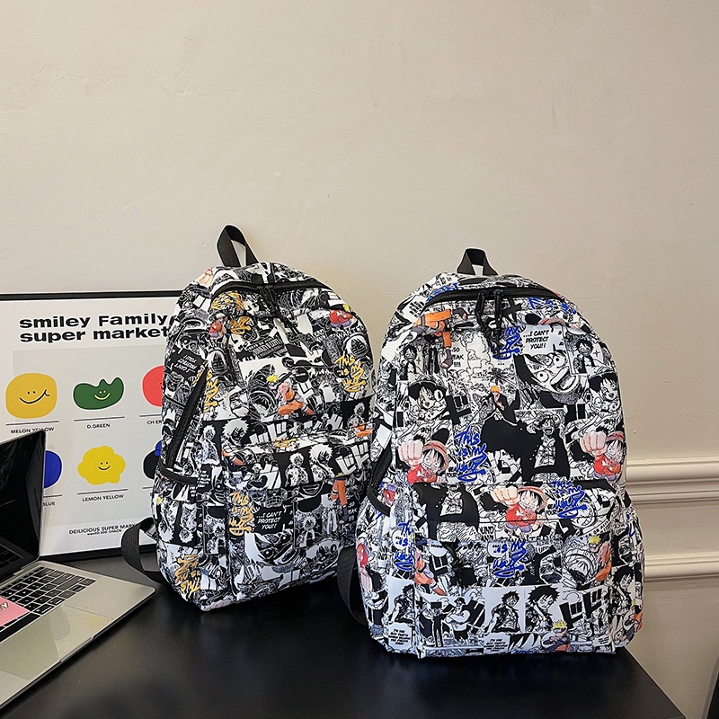 Trendy One Piece Luffy Anime B - School Backpack Teen recensie en prijs