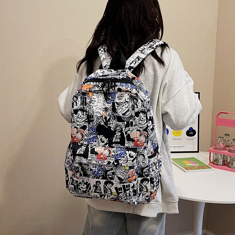 Trendy One Piece Luffy Anime B - School Backpack Teen recensie en prijs