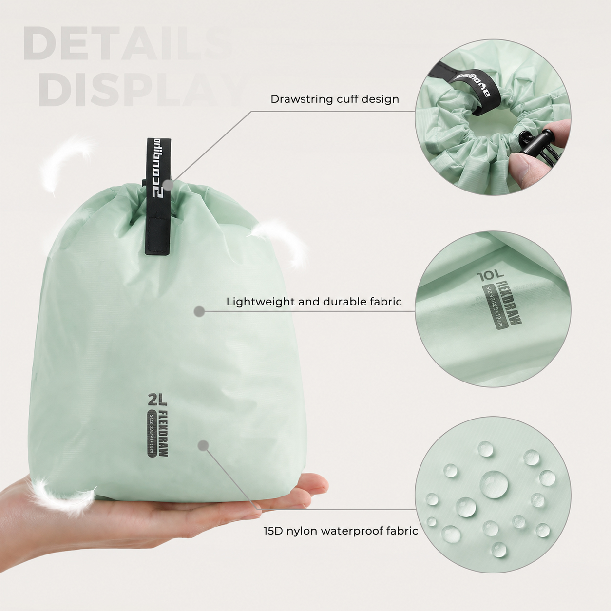 Large Capacity Waterproof Stor - Hiking Backpack Waterproof recensie en prijs