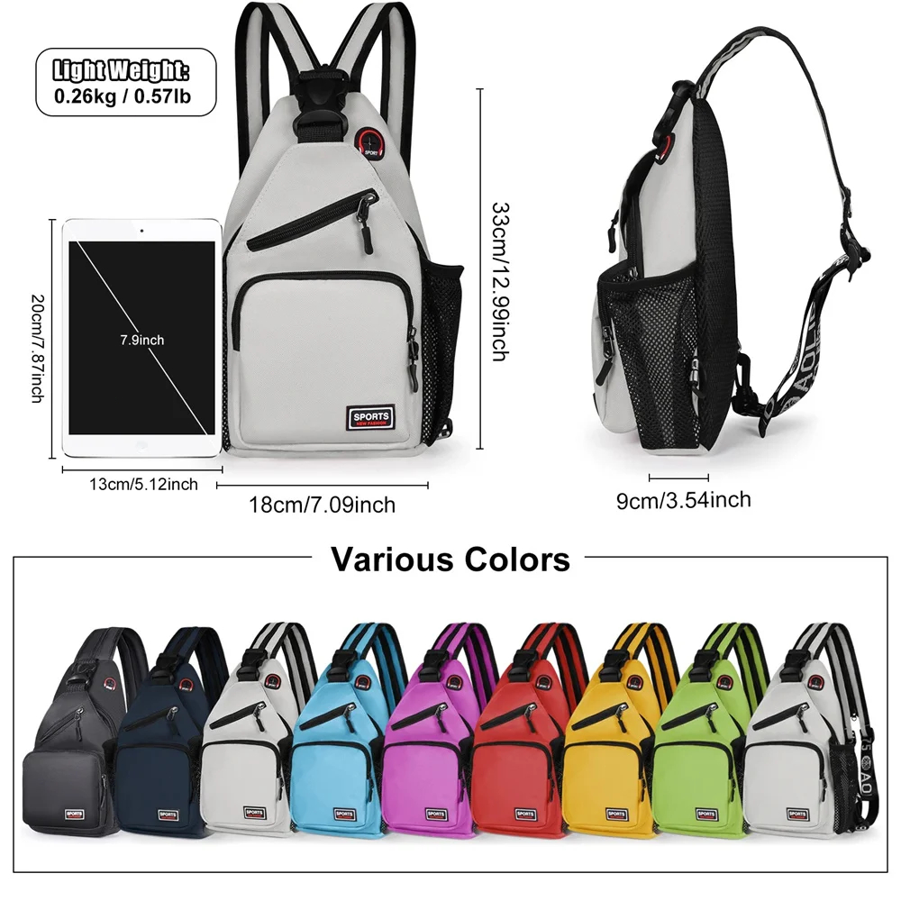 Multi-pocket Casual Chest Bag  - Sling Backpack Shoulder recensie en prijs