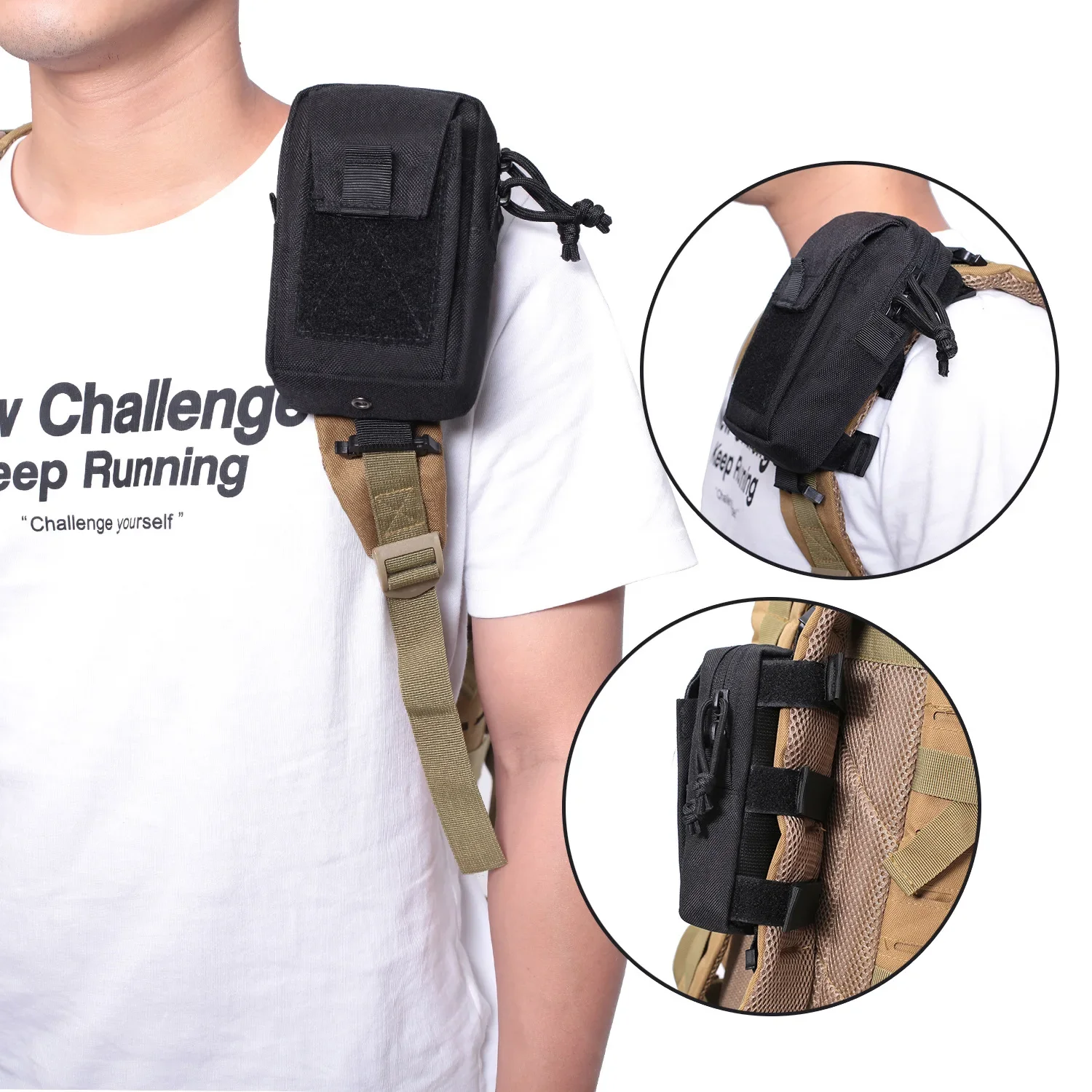Molle Backpack Strap Bag Phone - Backpack Insert Organizer recensie en prijs