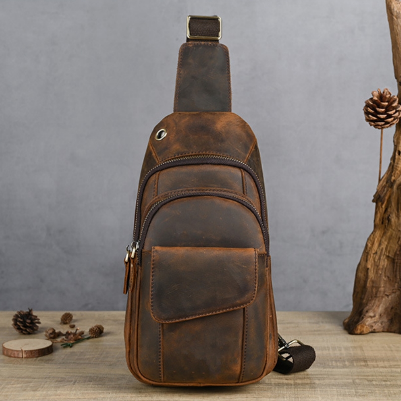Designer Luxury Multifunction  - Leather Backpack Vintage recensie en prijs