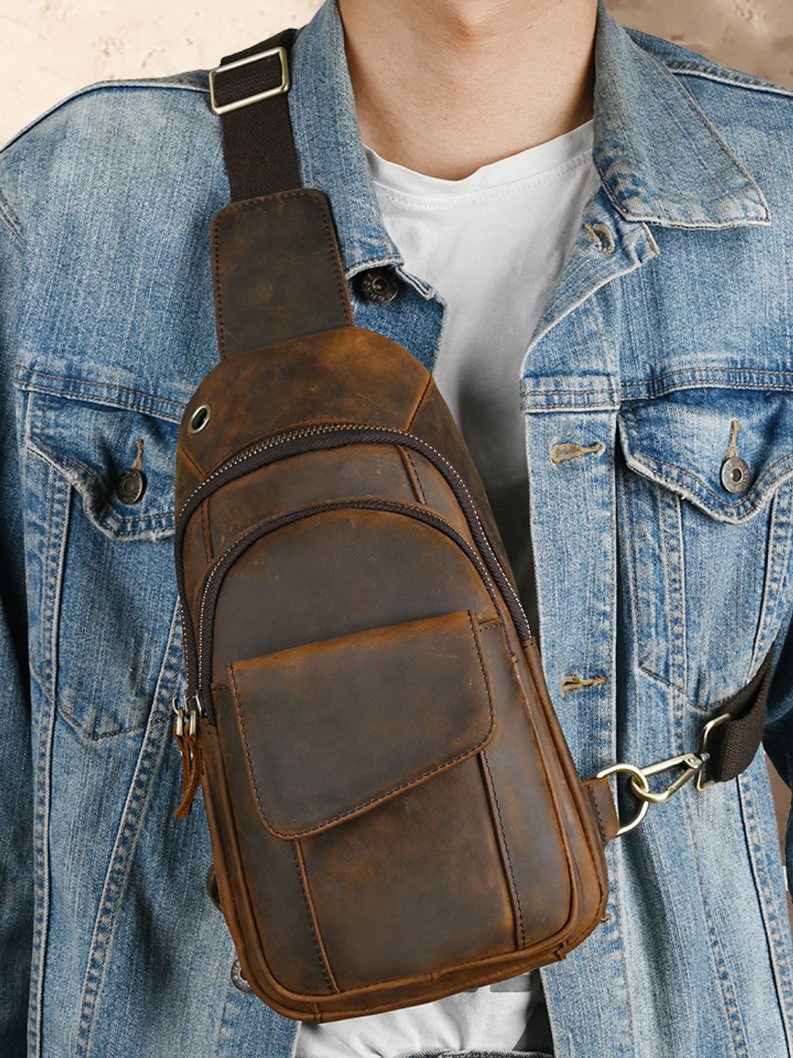 Designer Luxury Multifunction  - Leather Backpack Vintage recensie en prijs