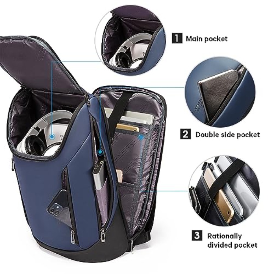 Business Smart Backpack Waterp - Laptop Backpack 15.6 recensie en prijs
