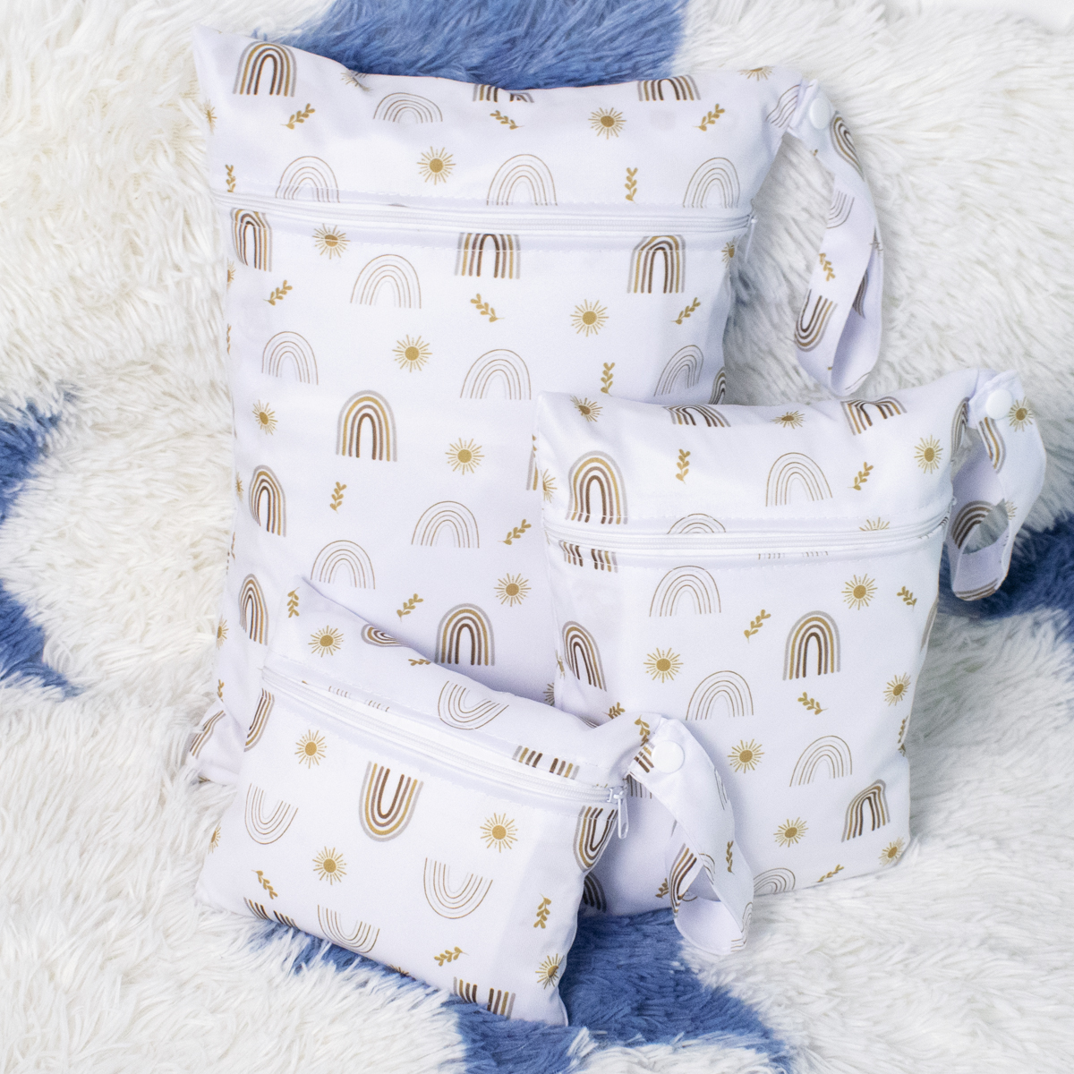 3PCS Travel Wash Cosmetic Bag  - Backpack Diaper Bag recensie en prijs