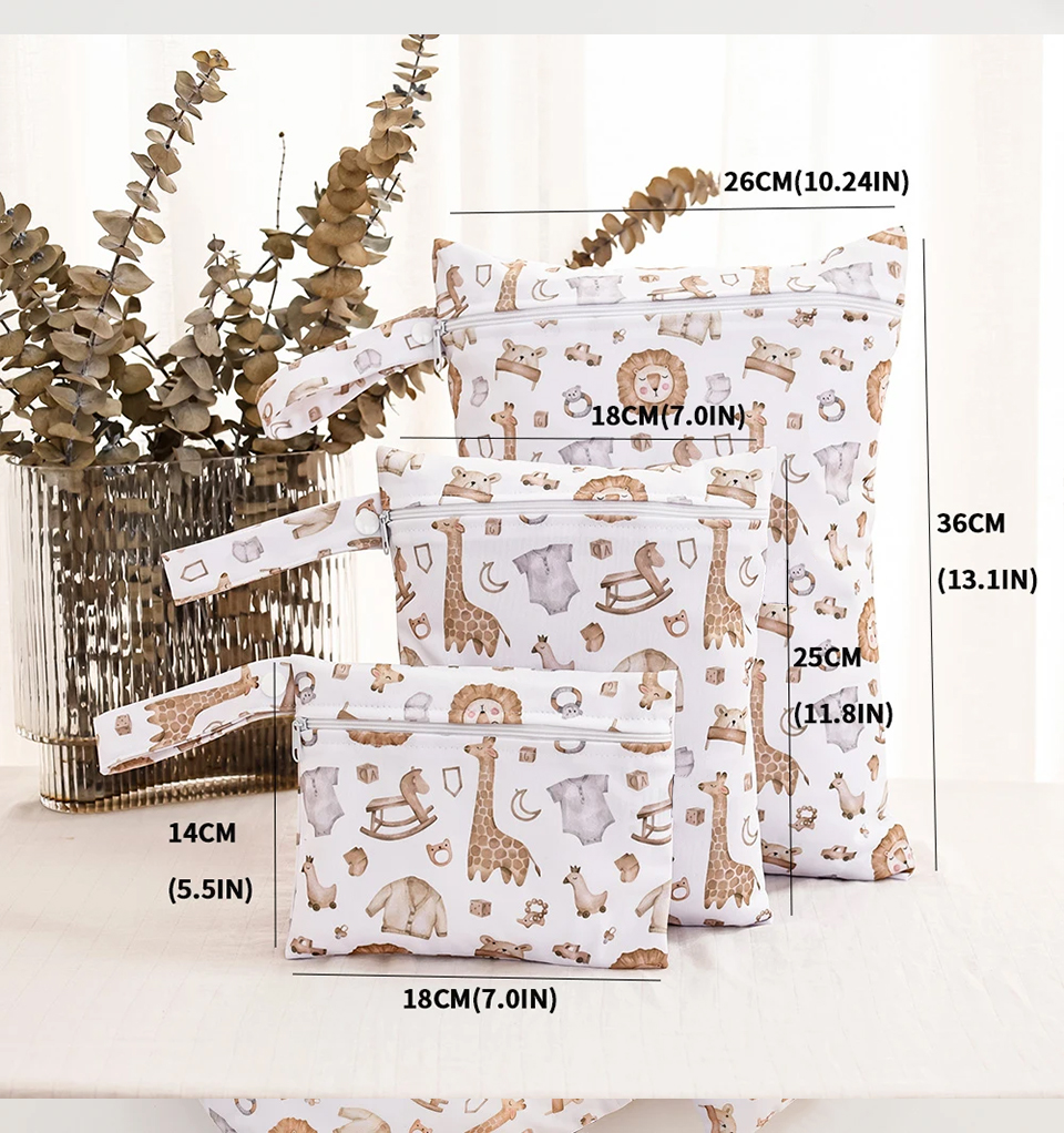3PCS Travel Wash Cosmetic Bag  - Backpack Diaper Bag recensie en prijs