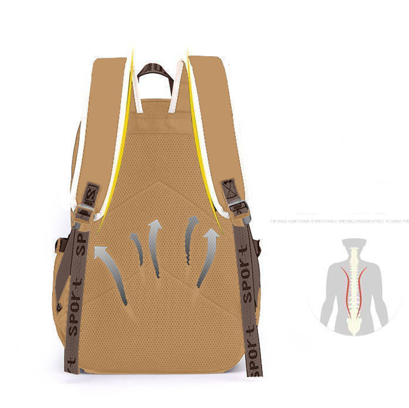 Kawaii Capybara Stylish Khaki  - School Backpack Teen recensie en prijs