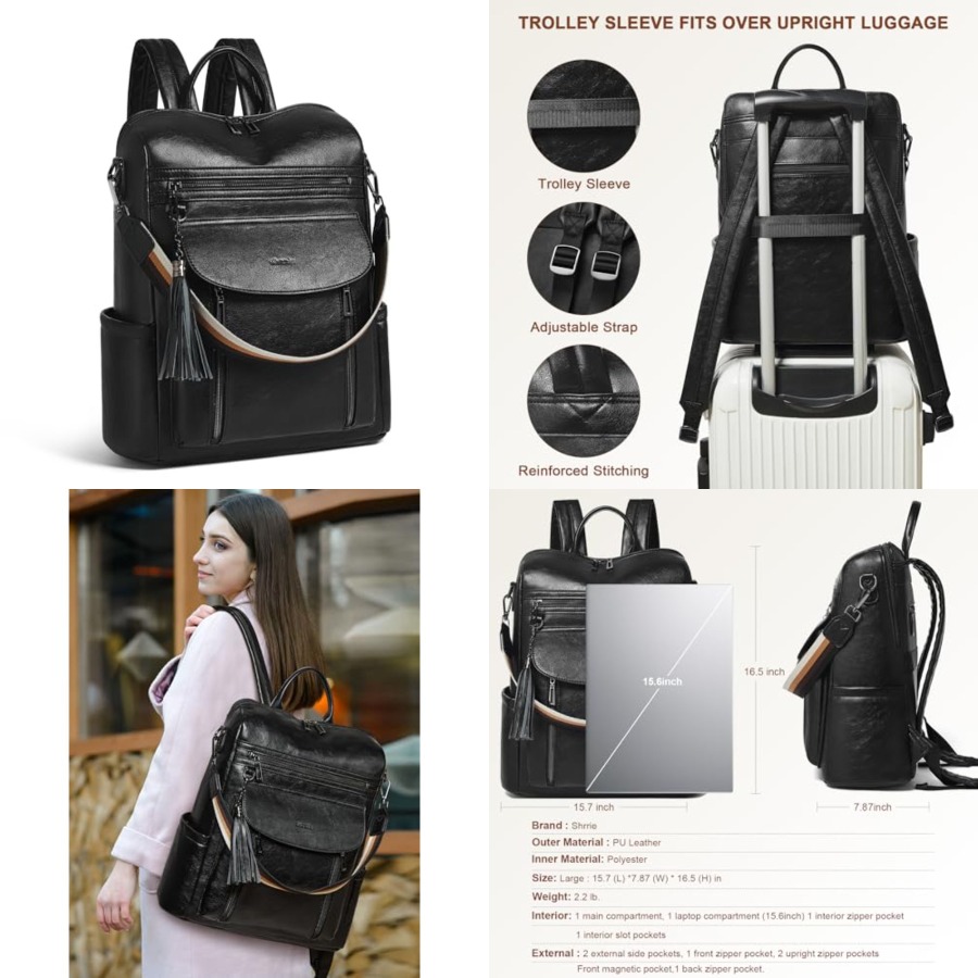 Laptop Backpack for Women 15.6 - Laptop Backpack 15.6 recensie en prijs