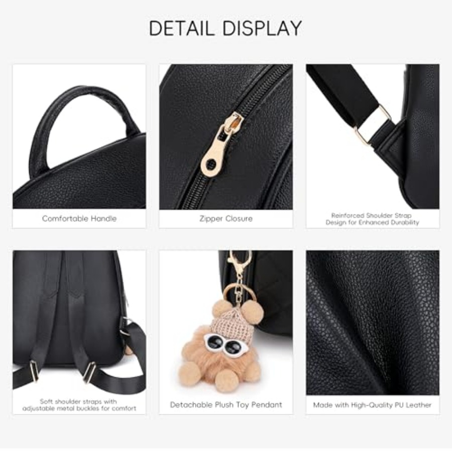 Mini Leather Backpack Purse fo - Mini Backpack Purse recensie en prijs
