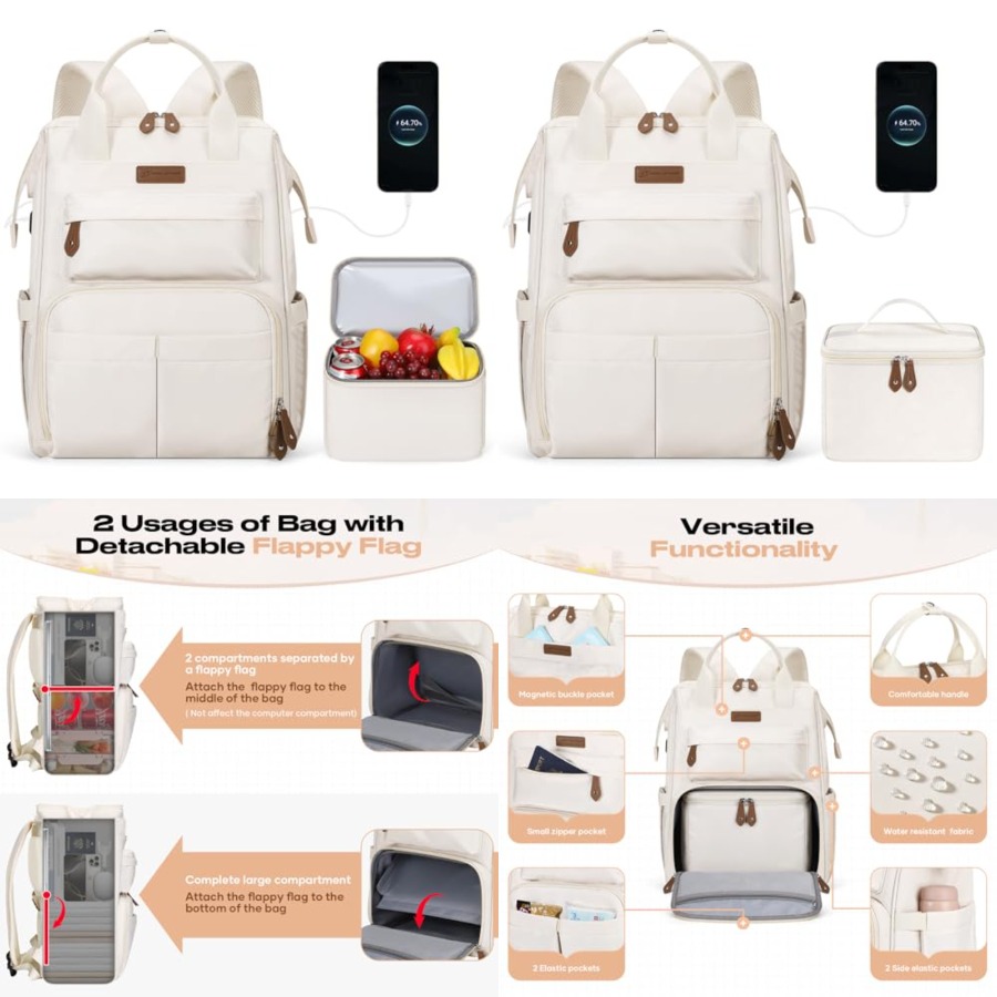 Travel Backpack for Women Men, - Laptop Backpack 15.6 recensie en prijs