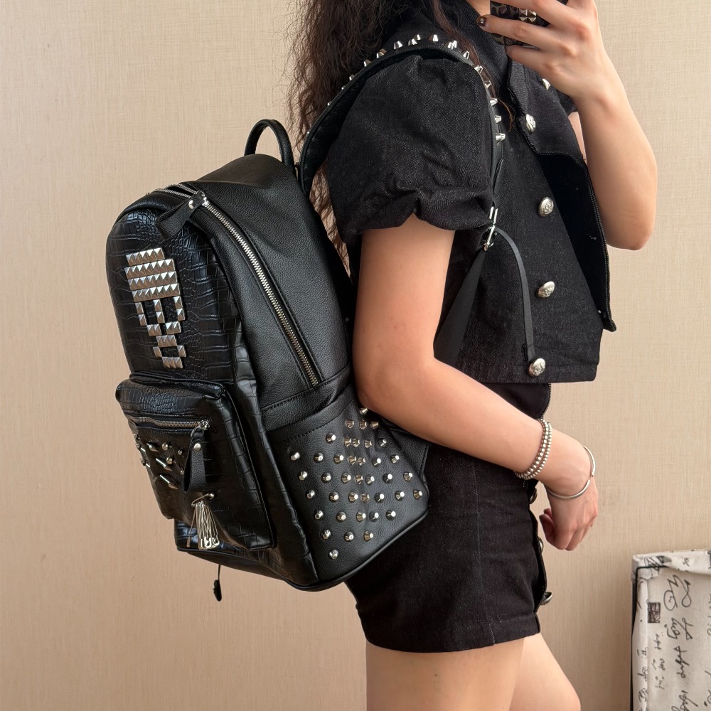 Original Black Crocodile Patte - Fashion Backpack Women recensie en prijs