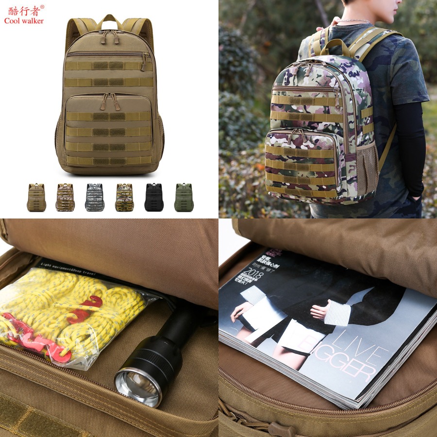 【New Arrival】Camouflage Tactic - Rucksack Military Style recensie en prijs