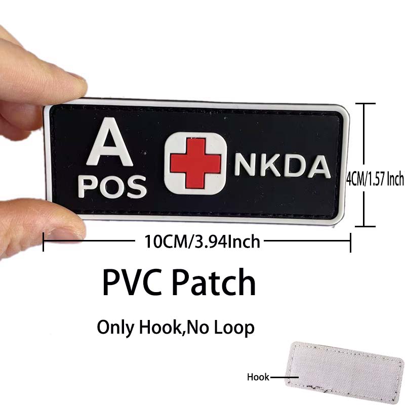 10*4CM PVC Rubber Emblemen Blo - Urban Backpack Tactical recensie en prijs