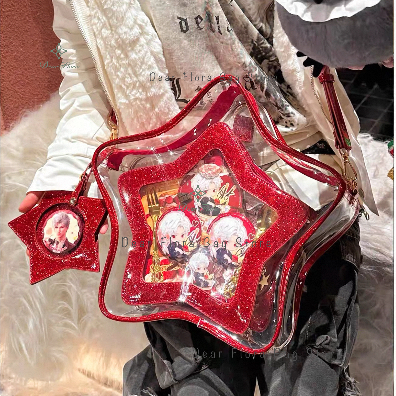 Y2K Cute Bling Star Ita Crossb - Mini Backpack Purse recensie en prijs