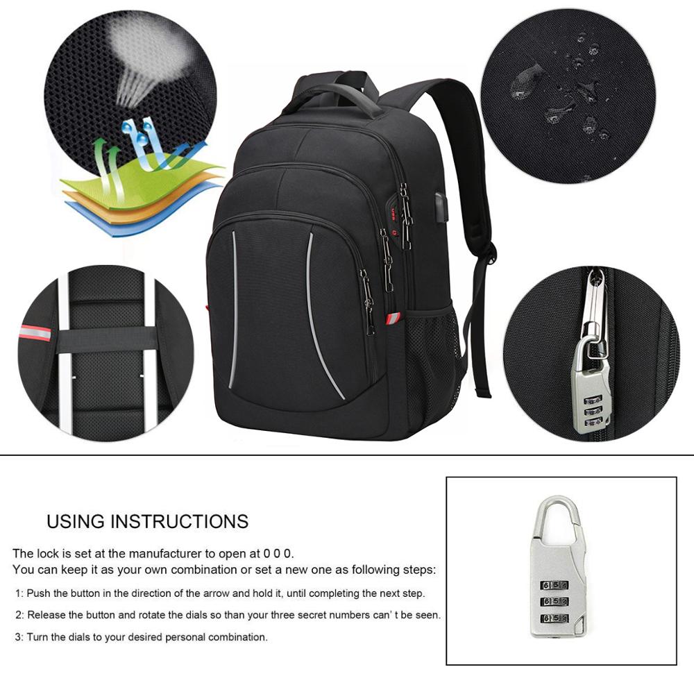Men Multifuction Travel Laptop - Laptop Backpack 15.6 recensie en prijs