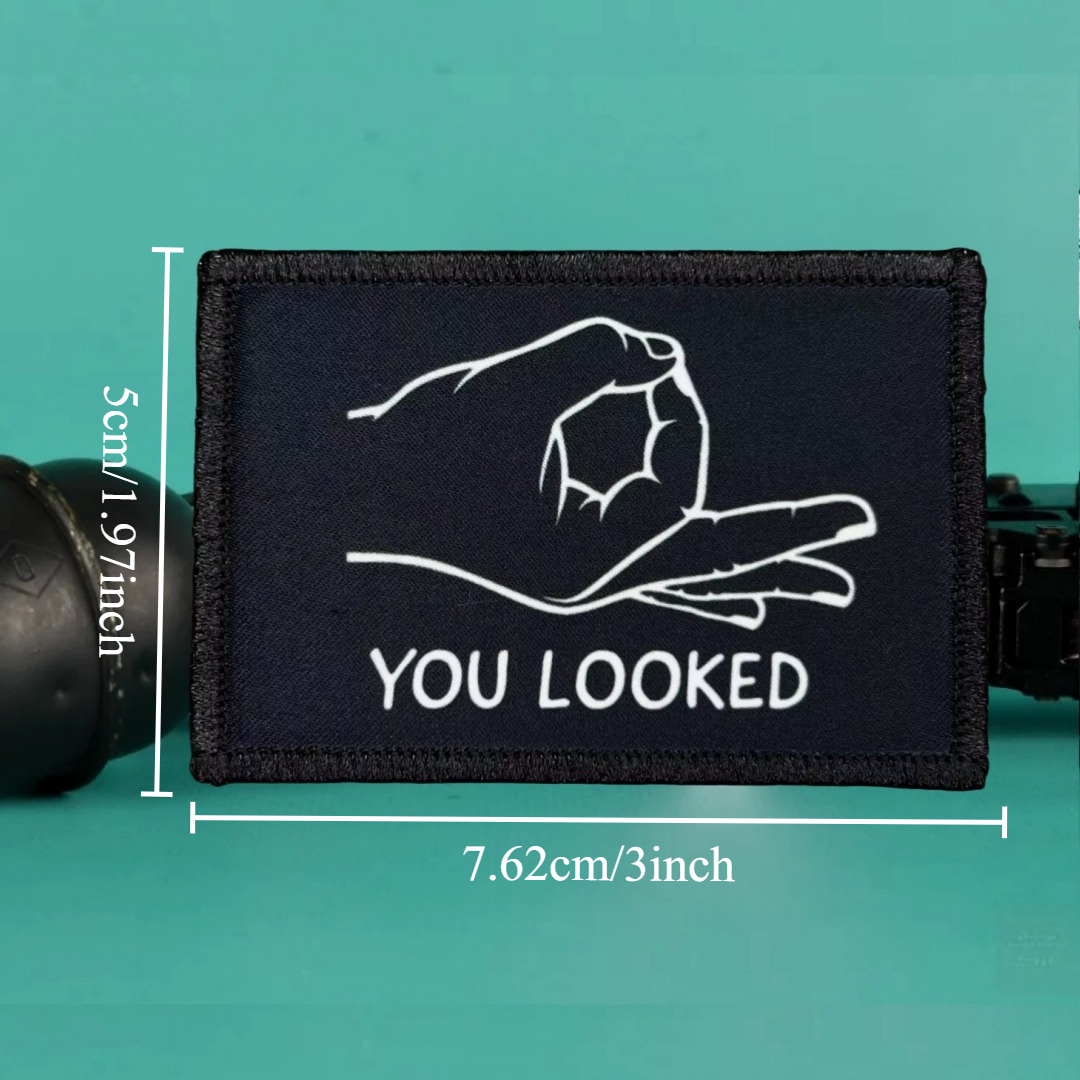 You Looked Morale Badge Patche - Urban Backpack Tactical recensie en prijs