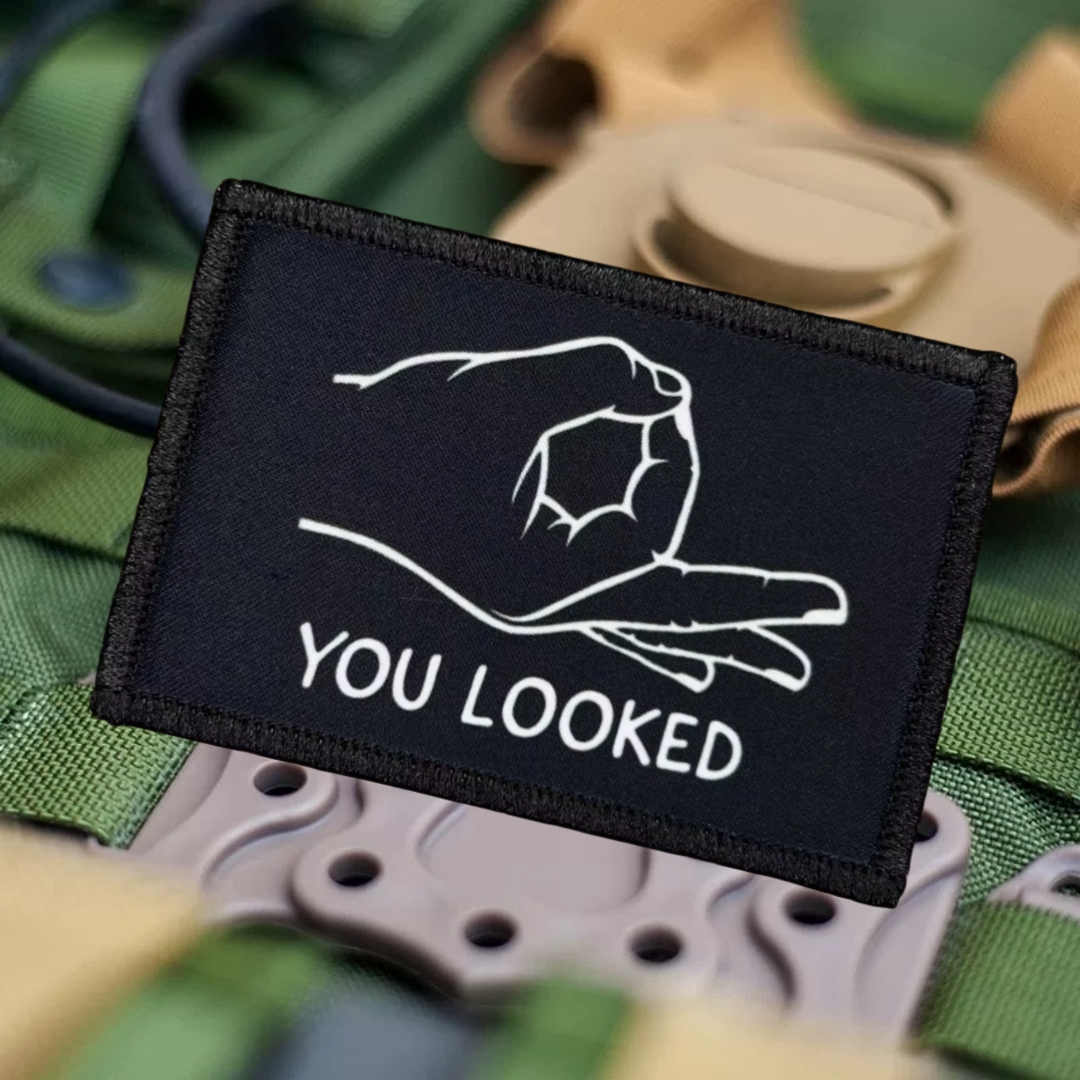 You Looked Morale Badge Patche - Urban Backpack Tactical recensie en prijs
