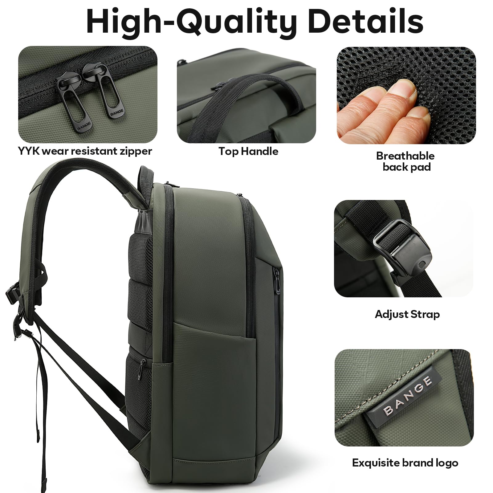 BANGE Fashion Simple Design Wo - Laptop Backpack 15.6 recensie en prijs