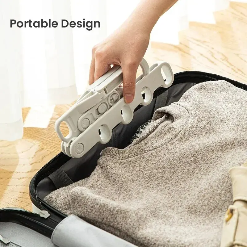 5-Hole Portable Clothes Hanger - Foldable Backpack Small recensie en prijs