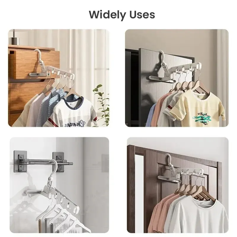 5-Hole Portable Clothes Hanger - Foldable Backpack Small recensie en prijs
