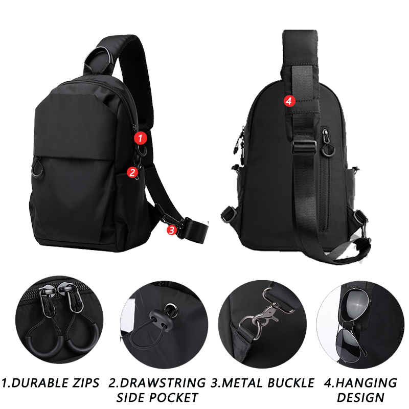 MOYYI Fashion Casual Outdoor M - Sling Backpack Shoulder recensie en prijs