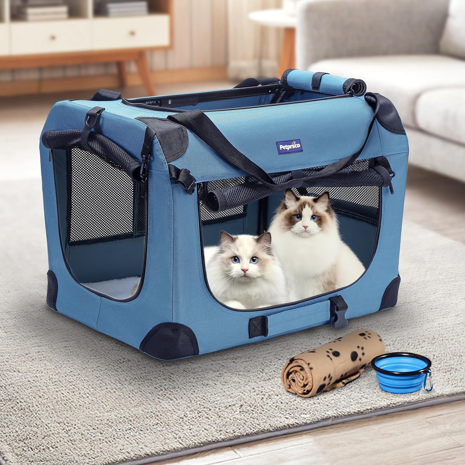 Portable Collapsible Dog Crate - Foldable Backpack Small recensie en prijs