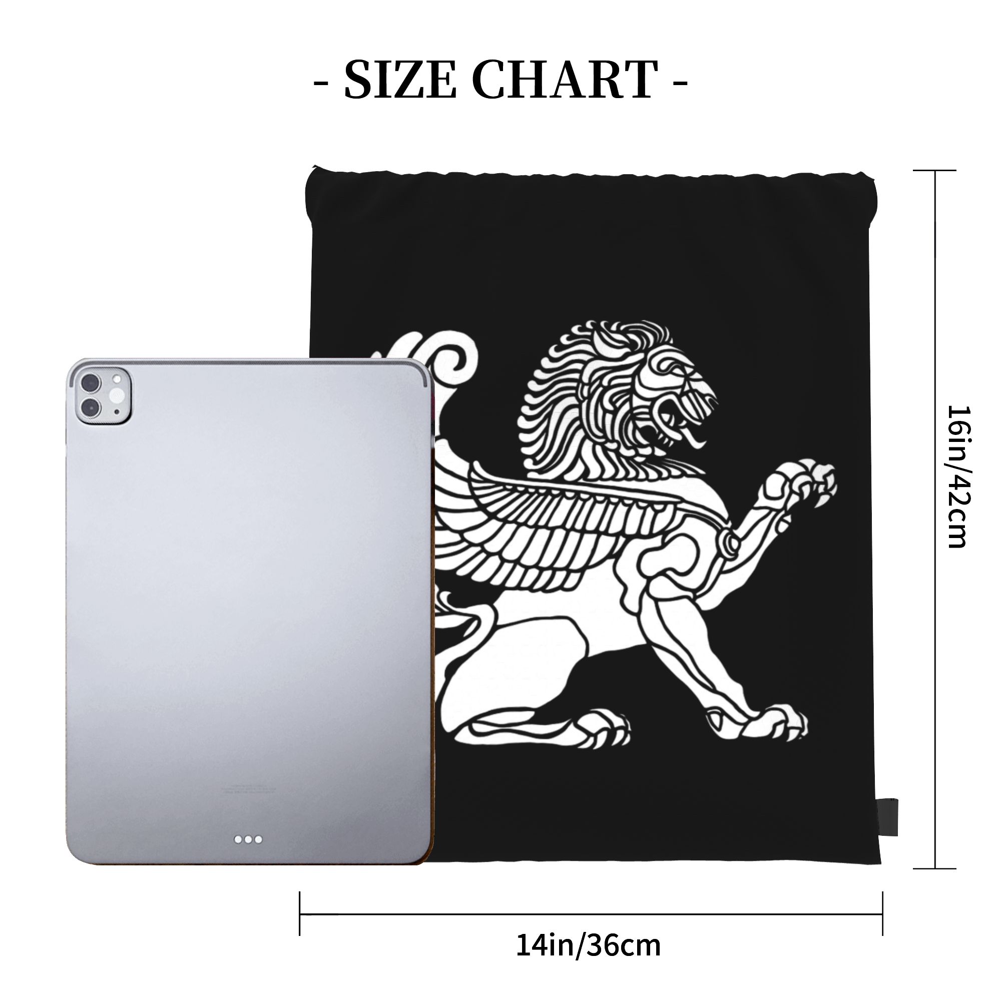 Persian Lion Iranian Iran Pers - Drawstring Gym Bag recensie en prijs
