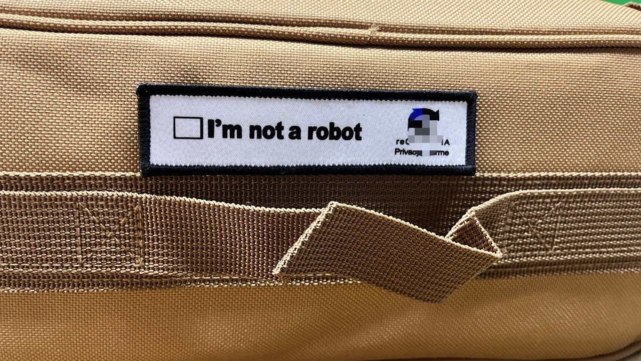 I'm Not A Robot Tactical Patch - Urban Backpack Tactical recensie en prijs