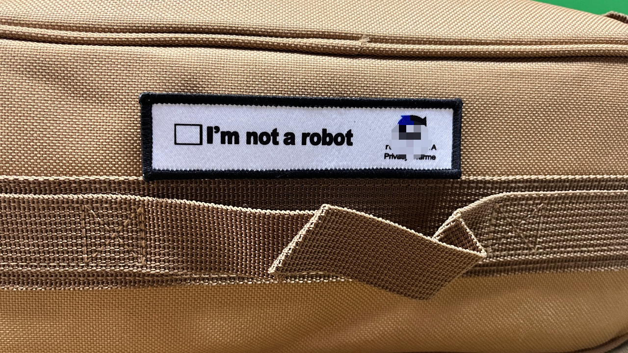 I'm Not A Robot Tactical Patch - Urban Backpack Tactical recensie en prijs