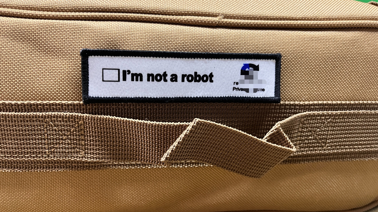 I'm Not A Robot Tactical Patch - Urban Backpack Tactical recensie en prijs
