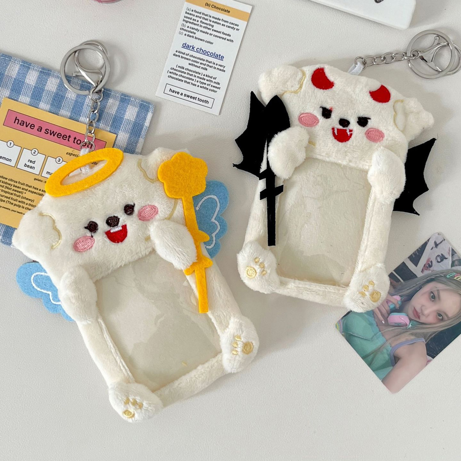Plush Angel Devil Keychain Cut - Fashion Backpack Women recensie en prijs