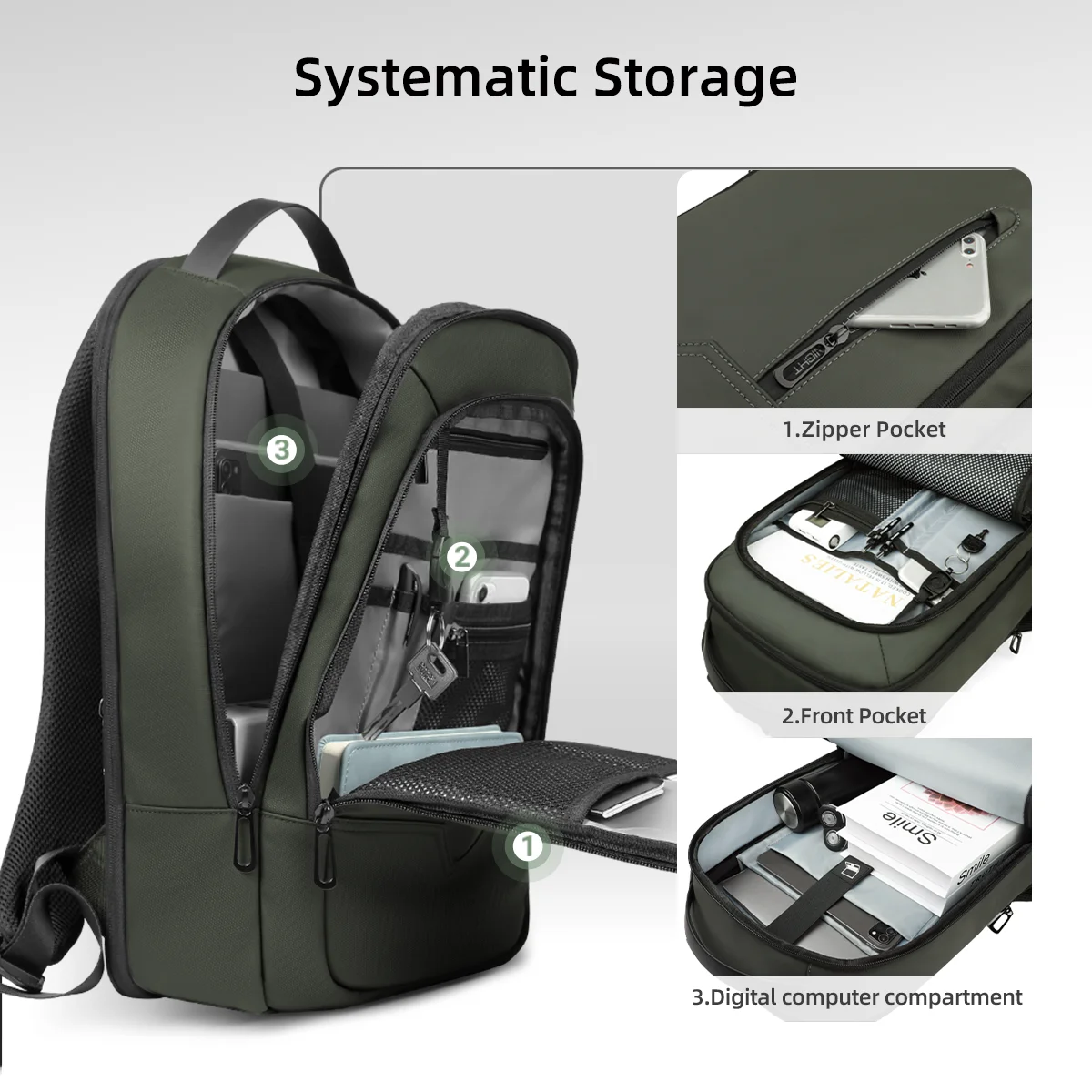 HK Expandable Business Backpac - Laptop Backpack 15.6 recensie en prijs