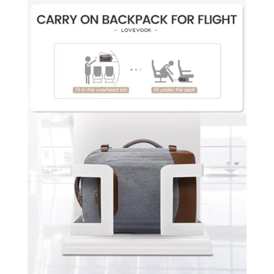 40L Travel Backpack for Women  - Laptop Backpack 15.6 recensie en prijs
