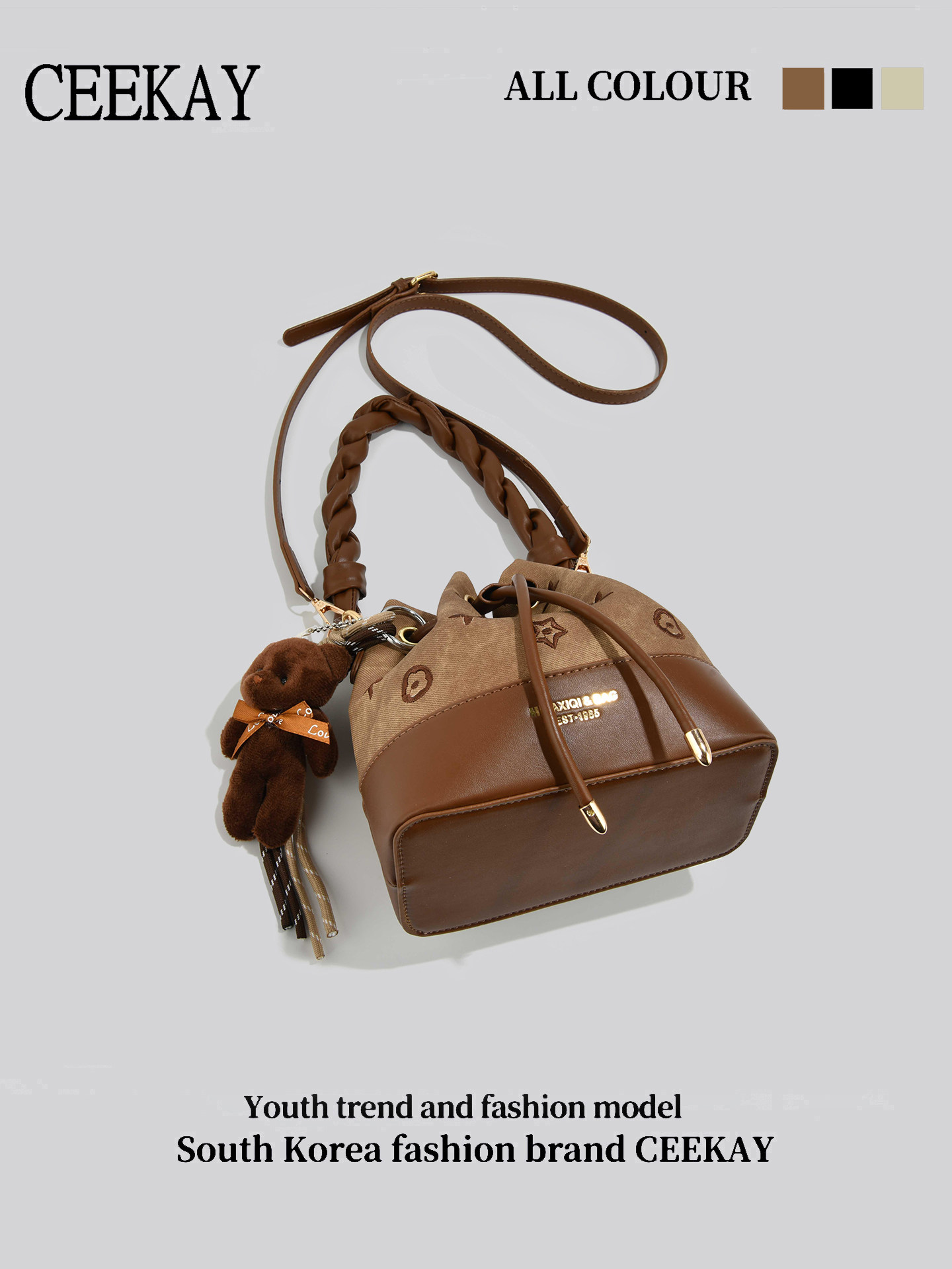 CEEKAY Vintage Drawstring Buck - Leather Backpack Vintage recensie en prijs