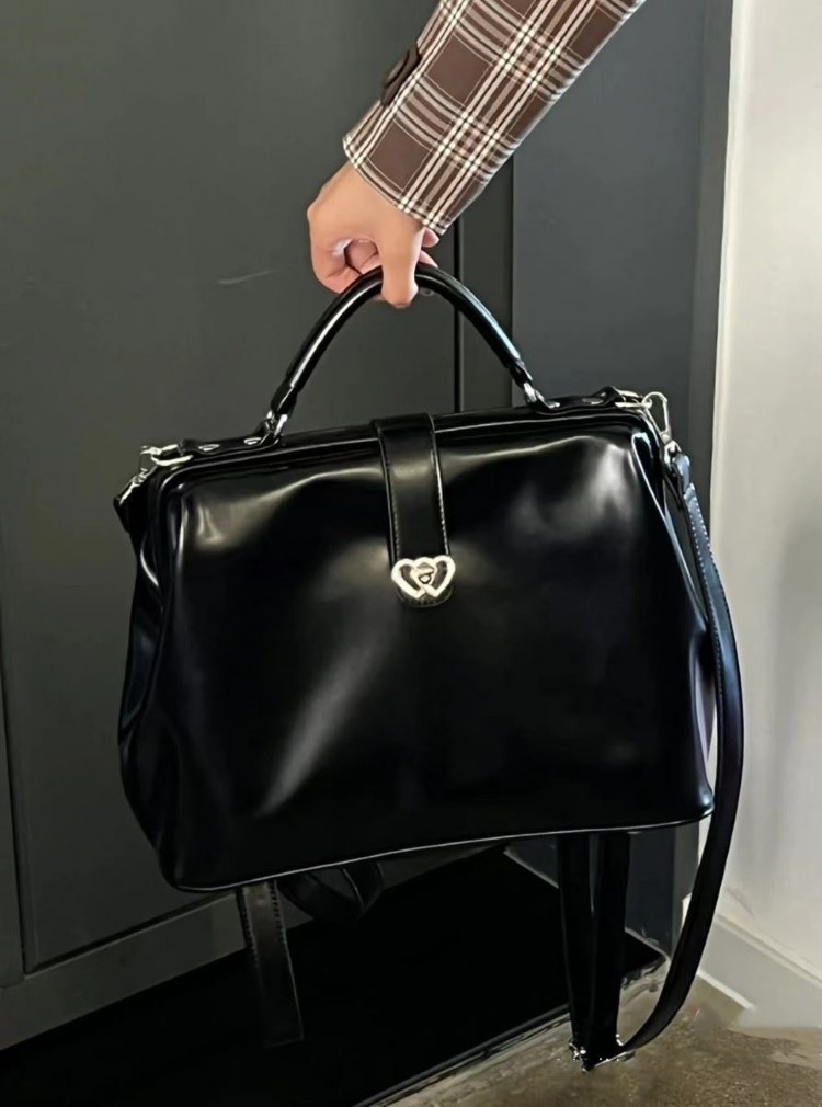 Vintage Black Y2k Mochila Wome - Leather Backpack Vintage recensie en prijs