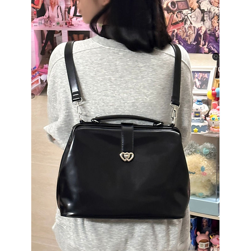 Vintage Black Y2k Mochila Wome - Leather Backpack Vintage recensie en prijs