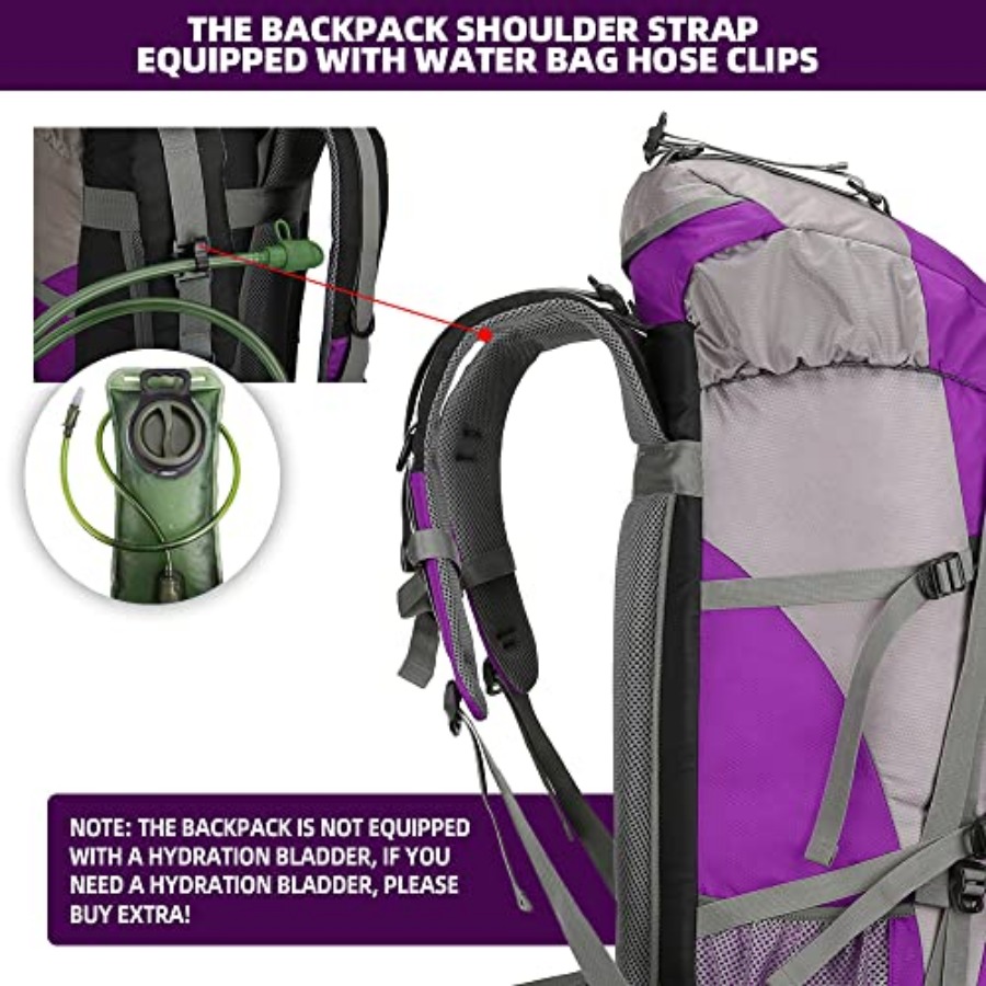 70L Hiking Backpack with Rain  - Rain Cover Backpack recensie en prijs