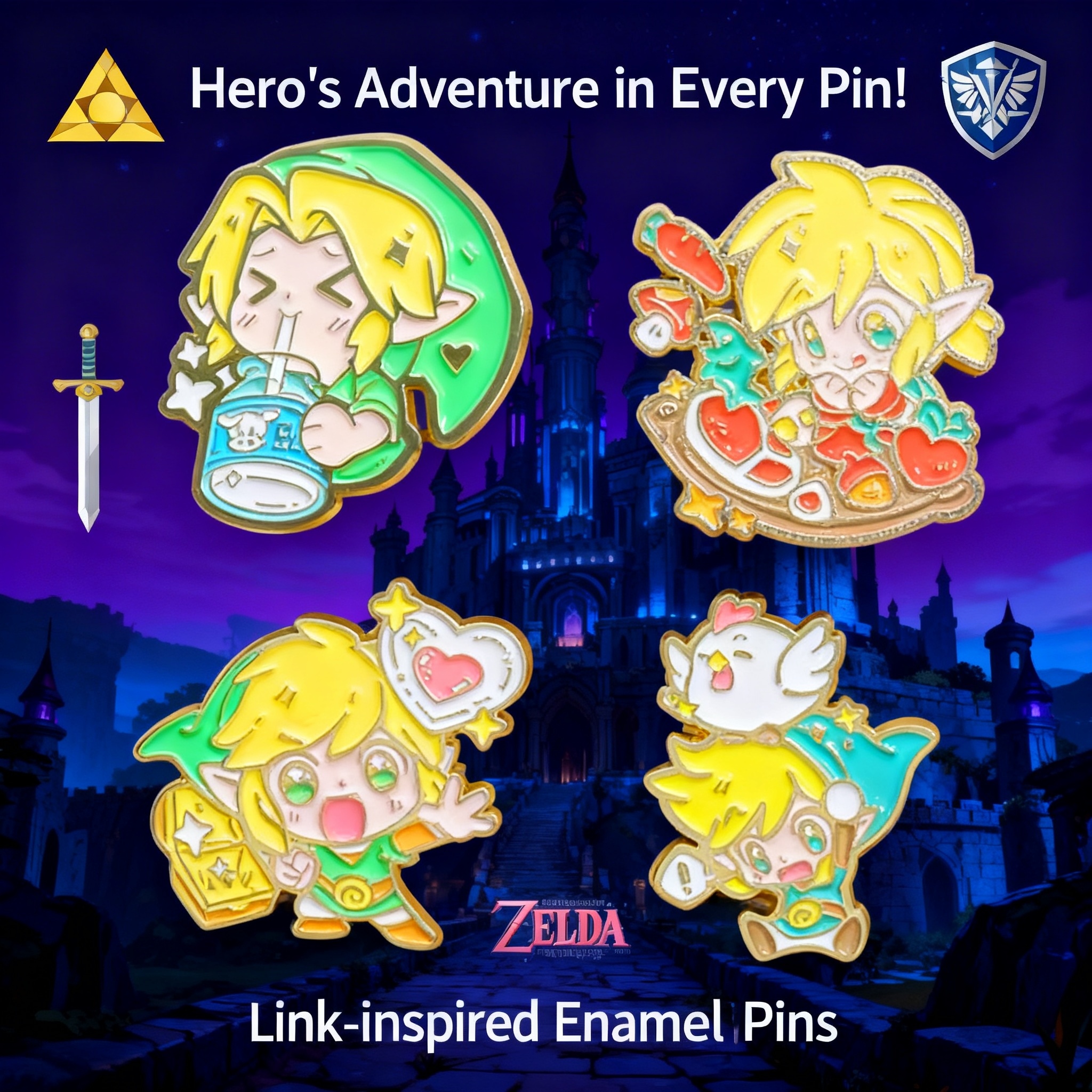 Adventure Game Badges Enamel P - Fashion Backpack Women recensie en prijs