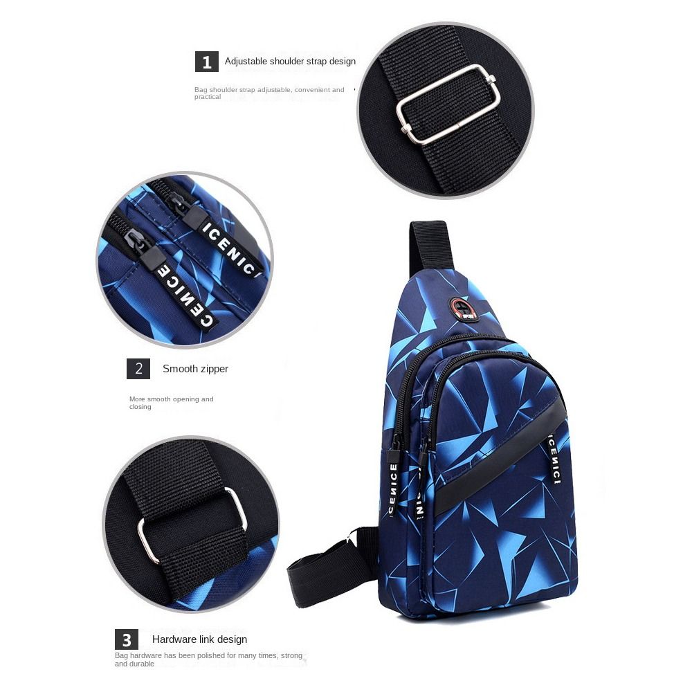Fashion 2-Layer Chest bag Trav - Sling Backpack Shoulder recensie en prijs