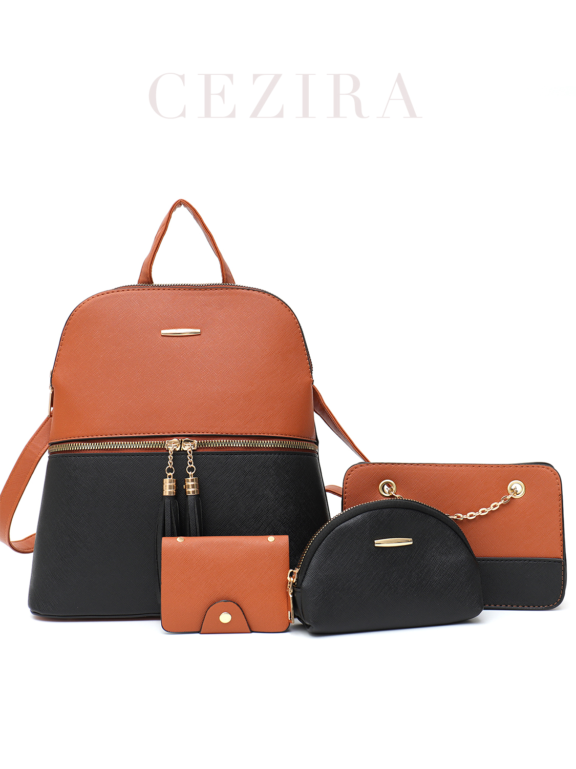 4 PCS Bags Set Women's Fashion - Mini Backpack Purse recensie en prijs