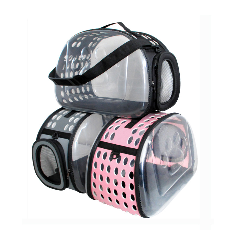 Transparent Pet Carrier Sling  - Foldable Backpack Small recensie en prijs