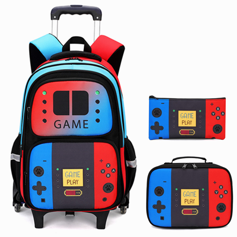3PCS Kids Rolling Backpack for - School Backpack Teen recensie en prijs