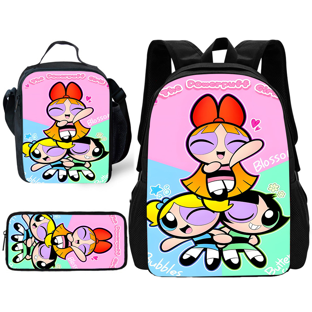 Child Cute Anime Powerpuffs Gi - School Backpack Teen recensie en prijs
