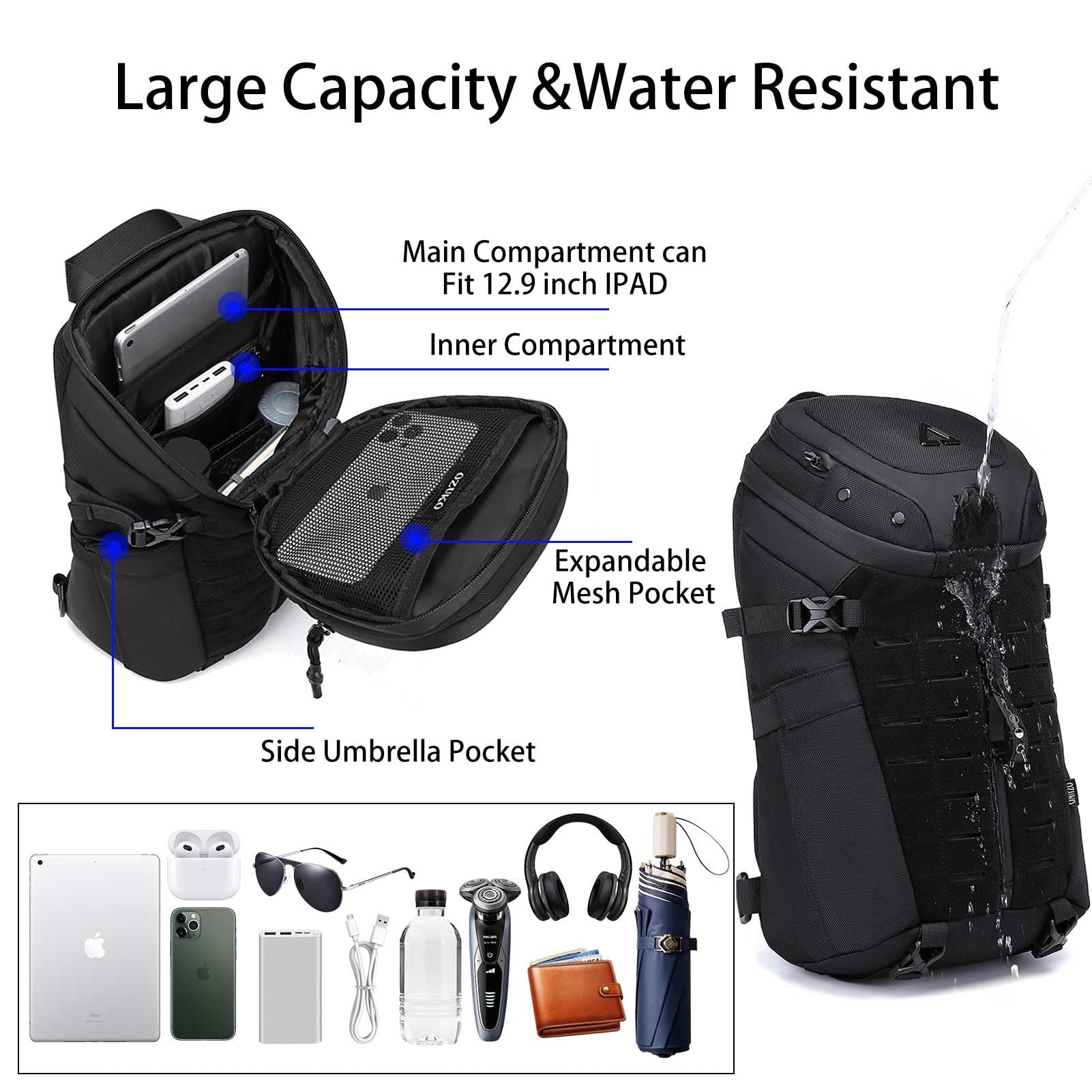 Anti Theft Sling Bag Shoulder  - Sling Backpack Shoulder recensie en prijs
