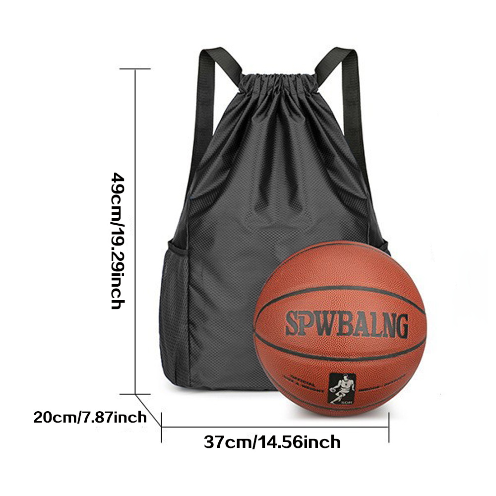 Black drawstring bag, gym back - Drawstring Gym Bag recensie en prijs